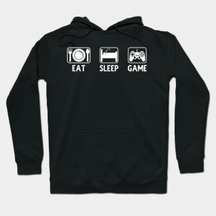 Eat Sleep Game Repeat Hoodie